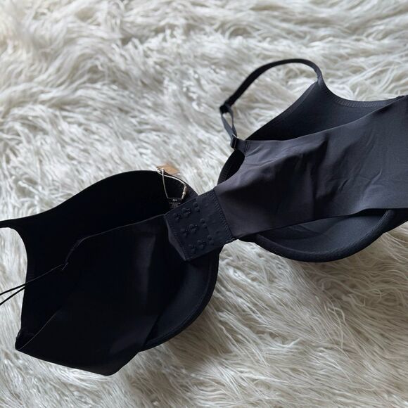 Skims Ultimate Push up Plunge Bra Onyx Size 44D - Picture 6 of 8